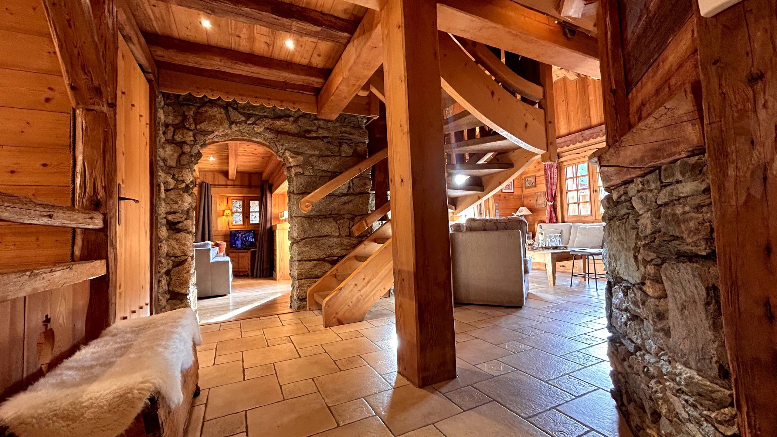 Savoyard Stone Chalet in Megeve — image 3