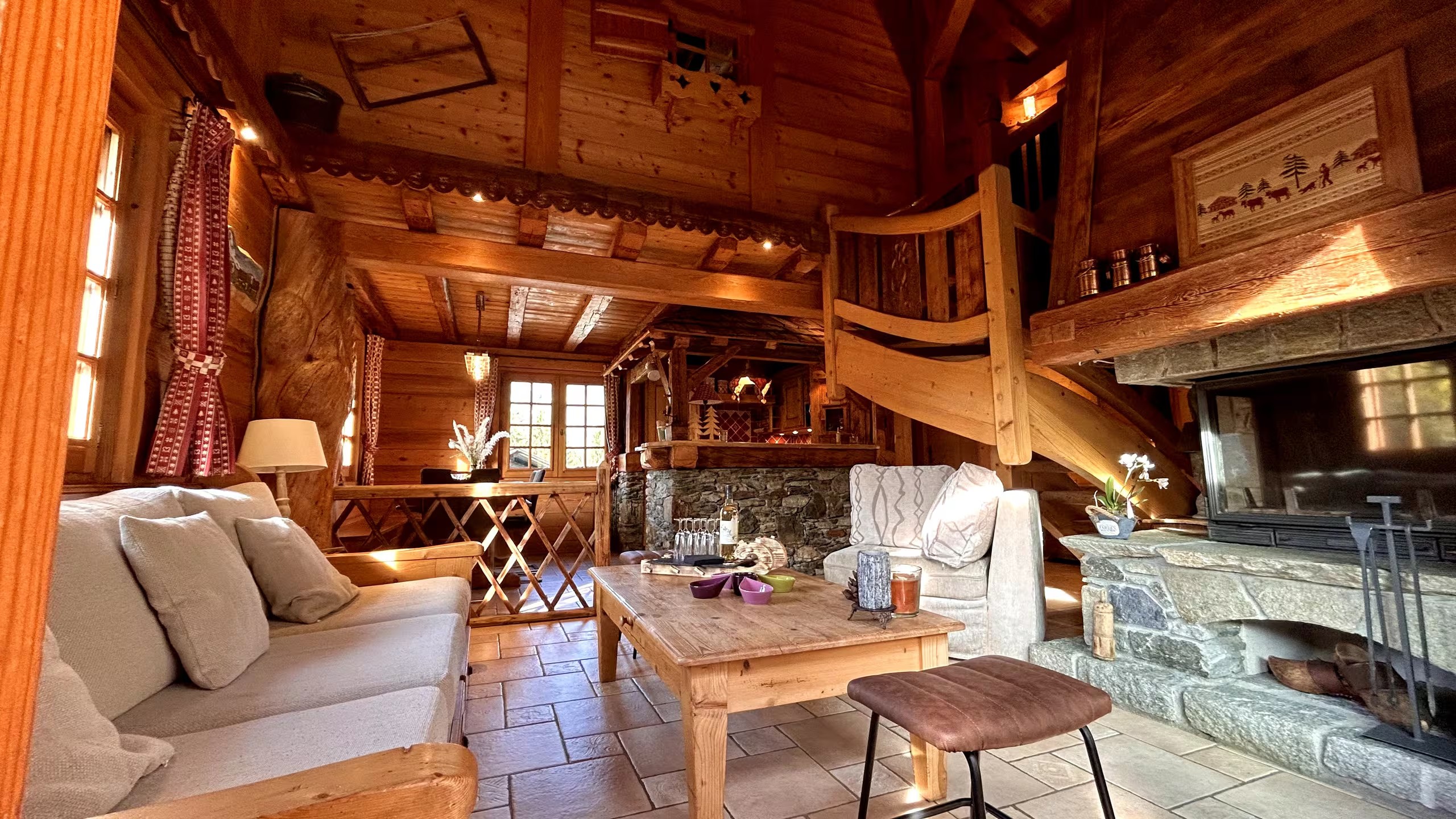 Savoyard Stone Chalet in Megeve — image 37