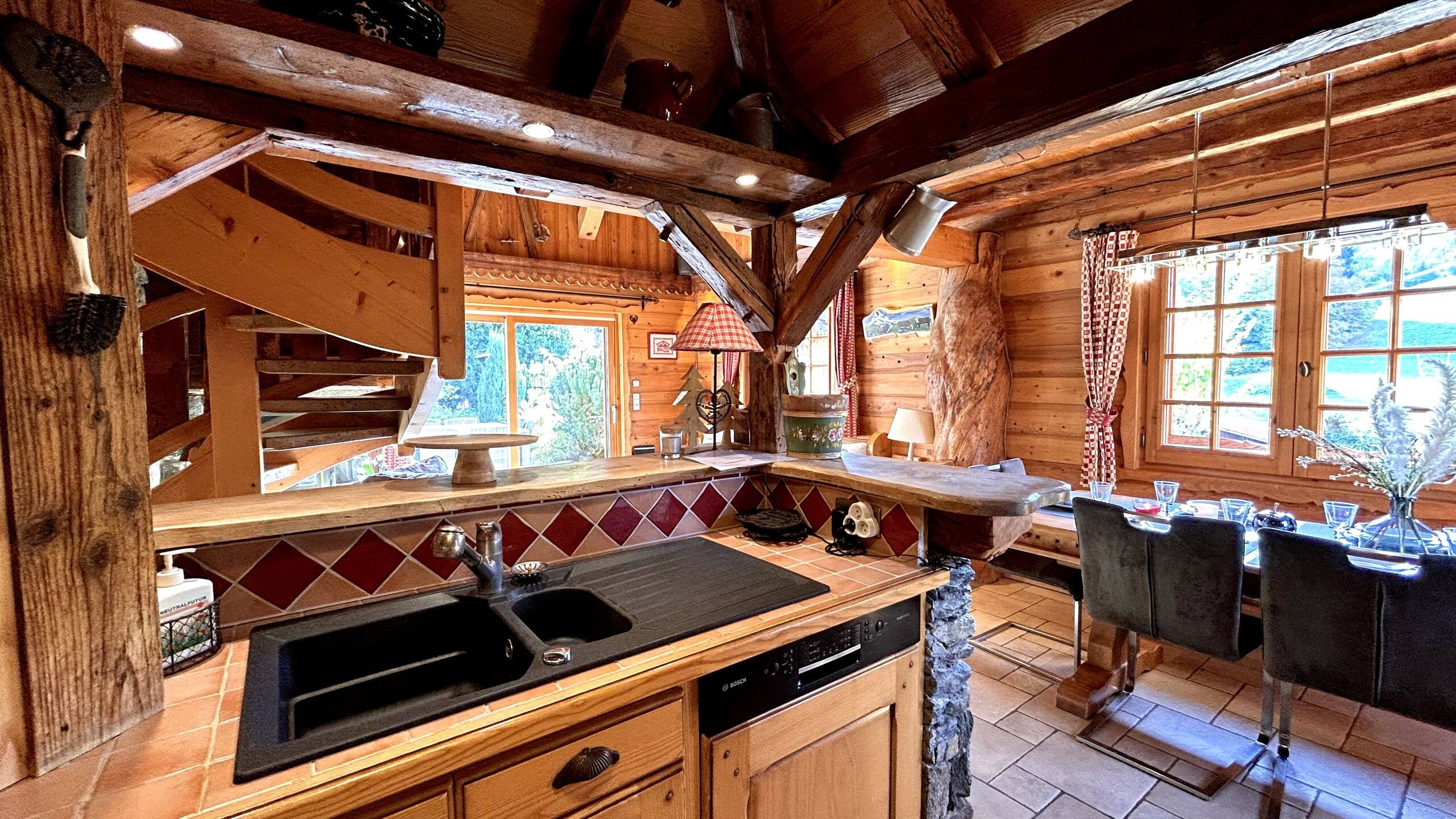 Savoyard Stone Chalet in Megeve — image 23